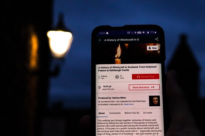 A History of Witchcraft in Edinburgh: A Self-Guided Audio Tour - Key points to know before you walk