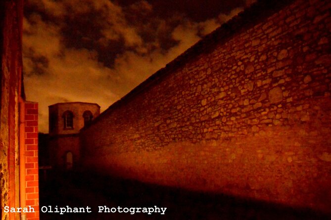Adelaide Gaol Ghost Tour and Paranormal Investigation - Darkness, weather, aircraft, and uneven ground