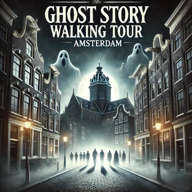 Amsterdam: Ghastly Grachten: ghost stories&dark history tour - Meeting the guide at Those Dam Boat Guys