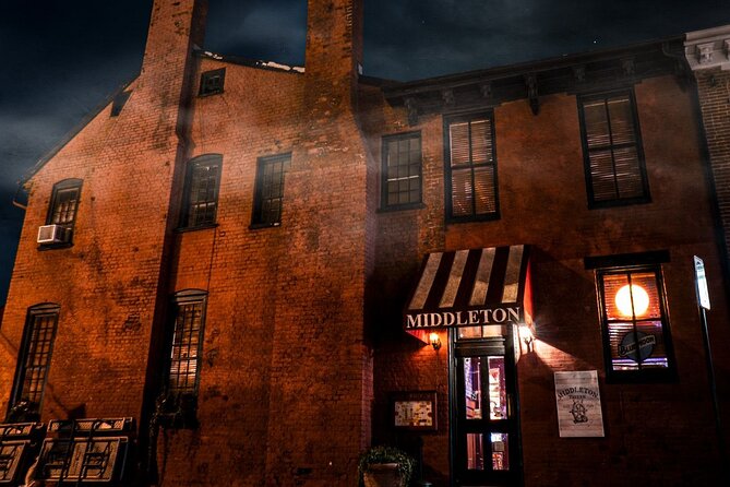 Ashes and Apparitions of Annapolis Ghost Tour - The joined buildings and a story of greed
