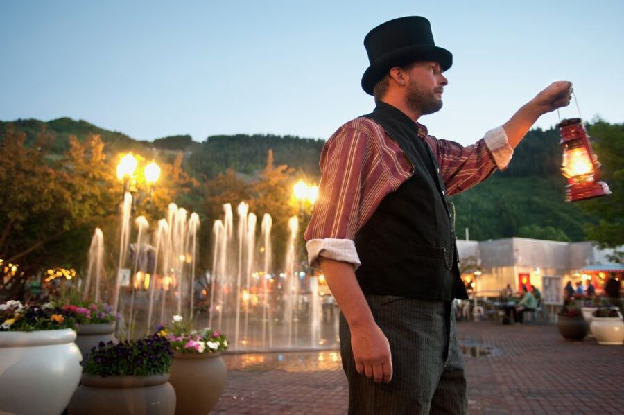 Aspen: Dark History Ghost-Themed Guided Walking Tour - Aspen after dark, even in daylight