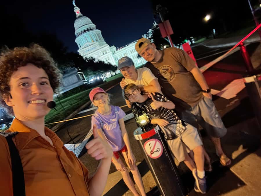 Austin Ghosts Spirits & Poltergeists Haunted Walking Tour - Austin’s darker past beyond the music slogan