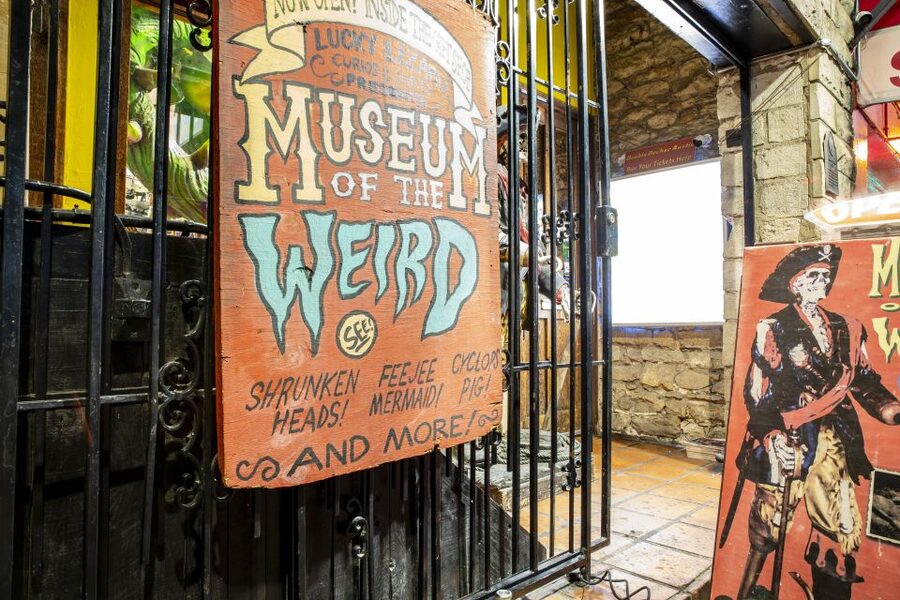 Austin Ghosts Spirits & Poltergeists Haunted Walking Tour - The Museum of the Weird adds Austin’s comic side