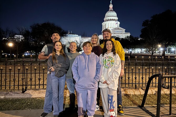 Austin’s Haunted Ghost & Murder Tour - The Texas Capitol after dark