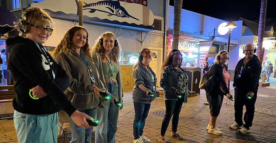 Avalon: Haunted EMF Detection Walking Tour, Age 12 & Up - The church stop brings the strongest chill