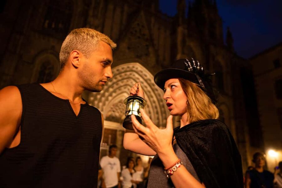 Barcelona: Gothic Quarter Tour Dark History & Ghosts Tour - The Bishop’s Bridge and the final Gothic Quarter stretch