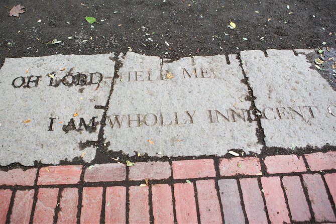 Best Salem Witch Trials Historical Walking Tour - The Salem Witch Trials Memorial puts names before legends