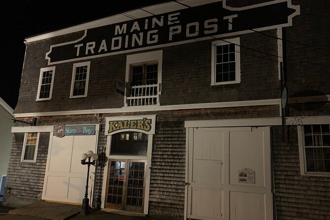 Boos and Brews Walking Ghost Tour of Boothbay Harbor - Sea serpents at Whale Park