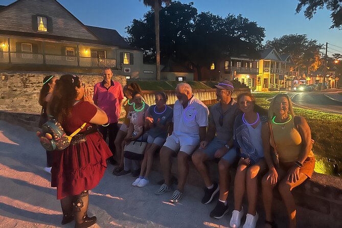 Booze and Boos Haunted St. Augustine Ghost Walking Tour - Huguenot Cemetery, St. George Street, and the Love Tree