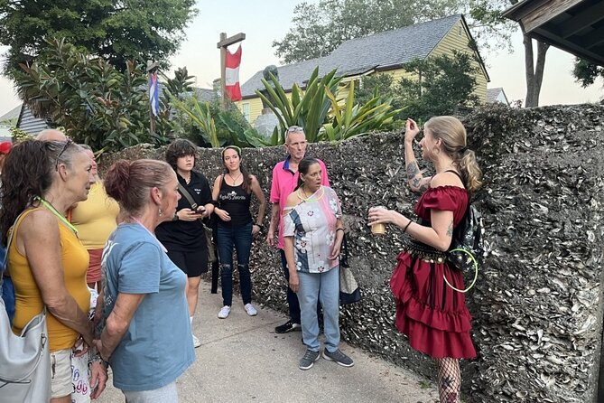 Booze and Boos Haunted St. Augustine Ghost Walking Tour - Flagler College, the Oldest Wooden School House, and the cathedral