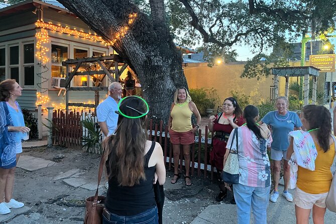 Booze and Boos Haunted St. Augustine Ghost Walking Tour - Scarlet Rogue, the final stop of the night