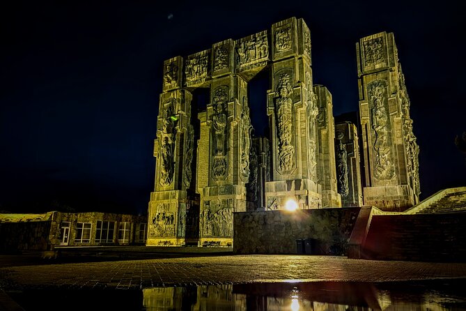 Brutal Tbilisi — Night Edition: Dark Side of Soviet Architecture - The former Archaeology Museum on Digomi Hill