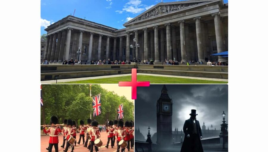 Bundle: British Museum-Changing of the Guard-Jack the Ripper - A London day built around three strong contrasts
