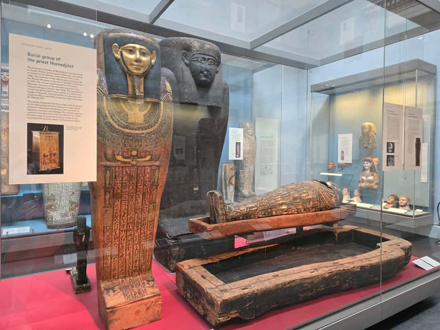 Bundle: British Museum-Changing of the Guard-Jack the Ripper - What $60 covers, and what it does not