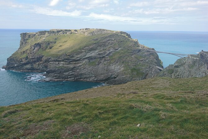 Castles, Canals and Witches in Cornwall England - Boscastle Harbour and the road to the lookout