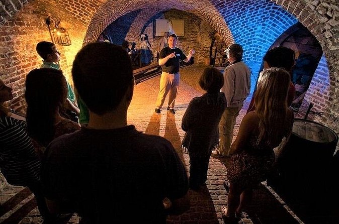 Charleston Ghost & Dungeon Night-Time Walking Tour with Entry to Provost Dungeon - Graveyards, hauntings, and the limits of the ghost stories