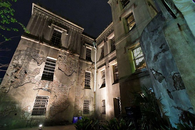 Charleston Haunted Jail Night-Time Walking Tour with Admission to Old City Jail - Inside Charleston’s Old City Jail after dark