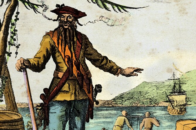 Charleston Pirates and Ghosts Tour - Rainbow Row and the gentlemen pirates