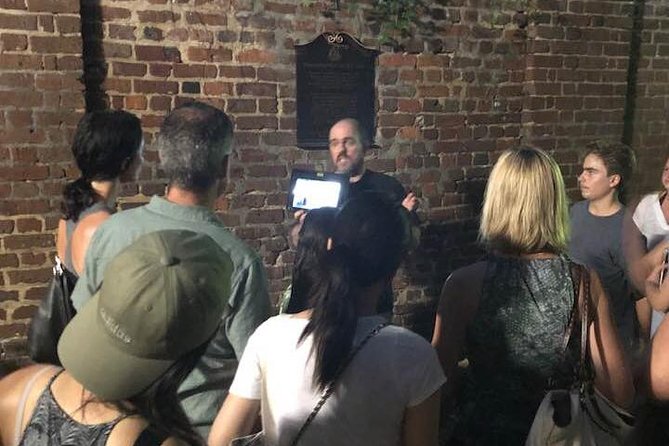 Charleston's Pleasing Terrors Night-Time Walking Ghost Tour - The historic church and the walk to St. Philip’s