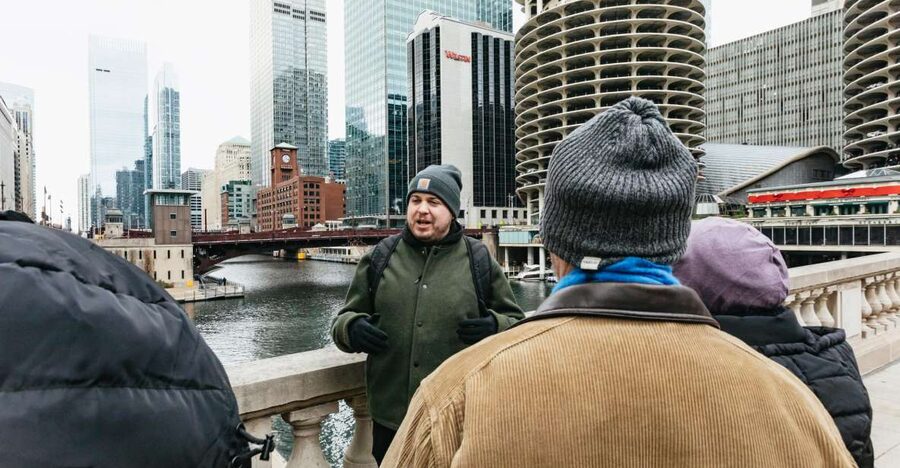 Chicago: Gangsters and Ghosts Guided Walking Tour - The Chicago Riverwalk and the city’s darker stories