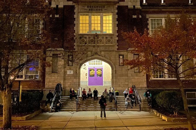 Church Hill Chillers Ghost Tour - Stop two: The former tobacco warehouse and Civil War hospital