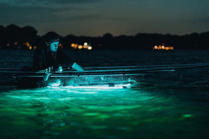 Clear Kayak Glow in the Dark Tour Through Winter Park - Paddling through Winter Park’s connected lakes