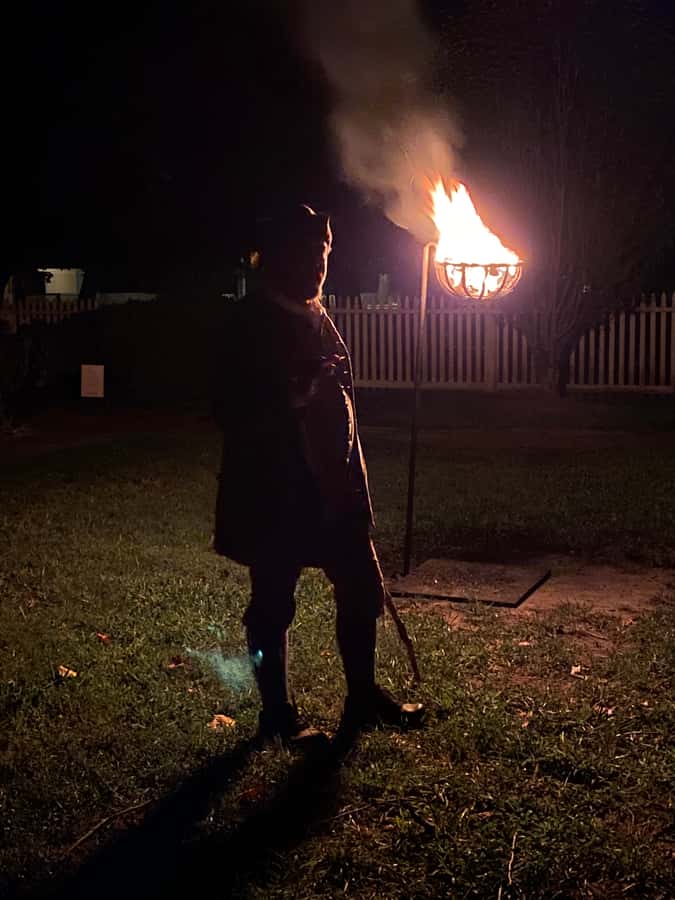 Colonial Williamsburg Ghost Stories - A one-hour walk through haunted Williamsburg