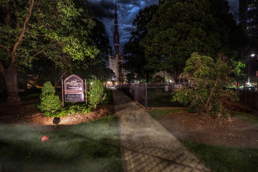 Curses & Corsets: Charlotte's Candlelight Ghost Tours - The Bootlegger house and McNinch House Restaurant
