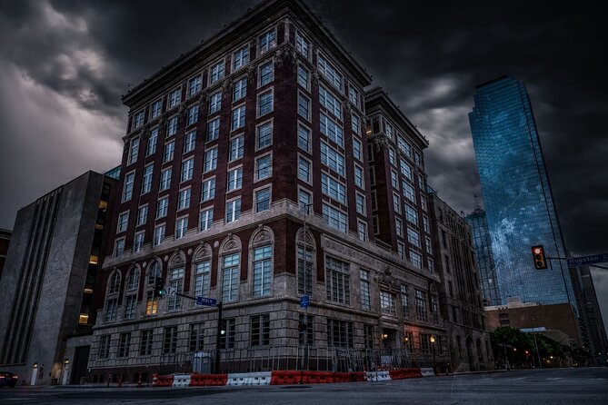 Deadly Dallas Ghost Tours: Blood, Bones, and Burials - Dealey Plaza without the daytime crowds