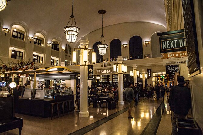 Denver Haunted Booze and Boos Ghost Walking Tour - Lower Downtown - Union Station closes the night with a public place and private stories