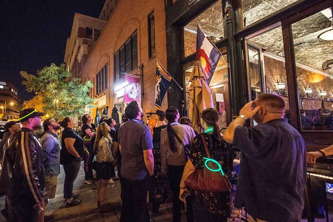 Denver Haunted Booze and Boos Ghost Walking Tour - Lower Downtown - Larimer Square sets the tone