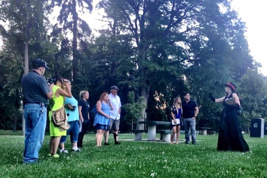 Denver's Ghosts of Capitol Hill Walking Tour - Watching the Patterson Inn’s dark windows