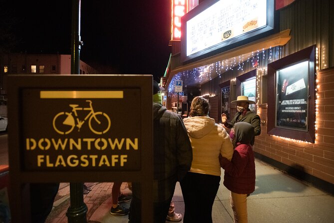 Downtown Flagstaff Haunted History Tour - Flying books and page 666