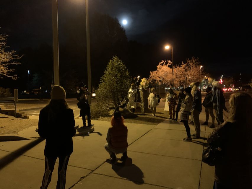 Downtown Flagstaff Haunted History Walking Tour - Downtown Flagstaff after dark