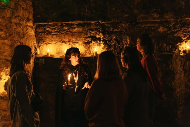 Edinburgh: Underground Vaults Evening Ghost Tour with Whisky - Booking flexibility and timing