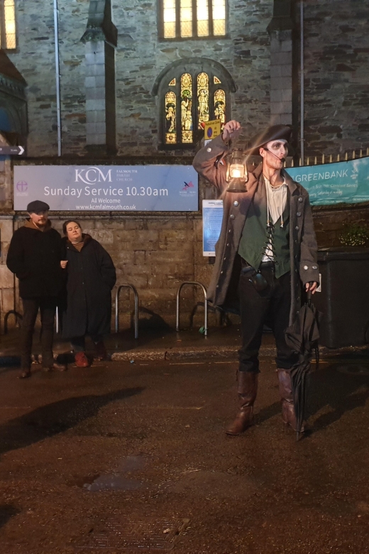 Falmouth: Spookily Enjoyable Ghost Tour (award winning) - Meeting your undead guide at Prince of Wales Pier