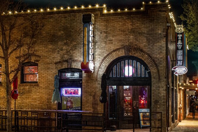 Forbidden Frights of Flagstaff Ghost Tour - The Weatherford Hotel at night