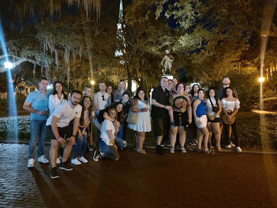 Fraidy Cat Ghost Tour - Family Fun in Haunted Savannah - Columbia Square to Colonial Park Cemetery