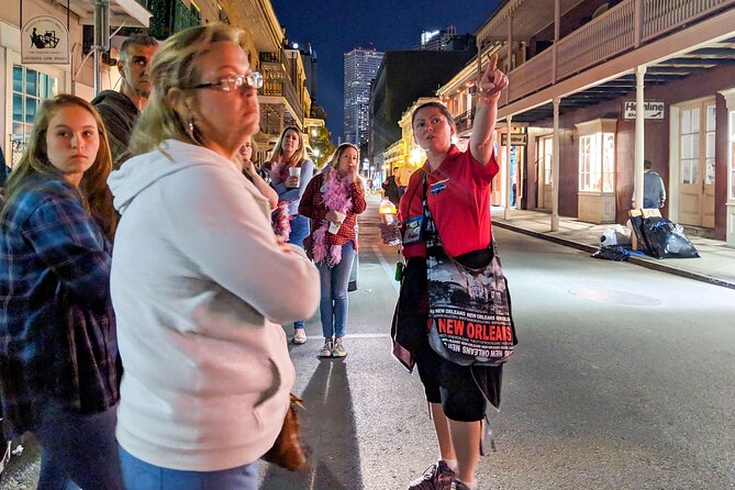 French Quarter Ghosts and Spirits Tour with Augmented Reality - Two augmented reality scenes with Marie Laveau and fire