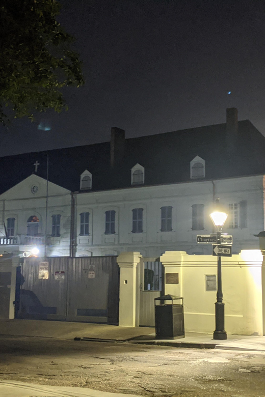 French Quarter: Haunted Hollywood Ghost Tour in New Orleans - The Pharmacy Museum and the first ghost story