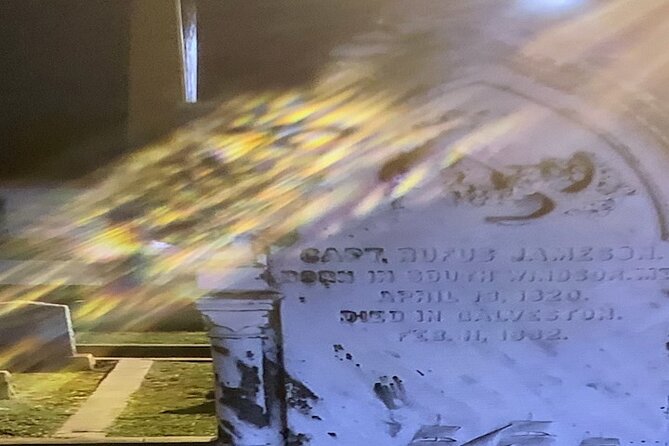 Galveston's Haunted Cemetery Walking Tour - A moderate walk, not a strenuous hike