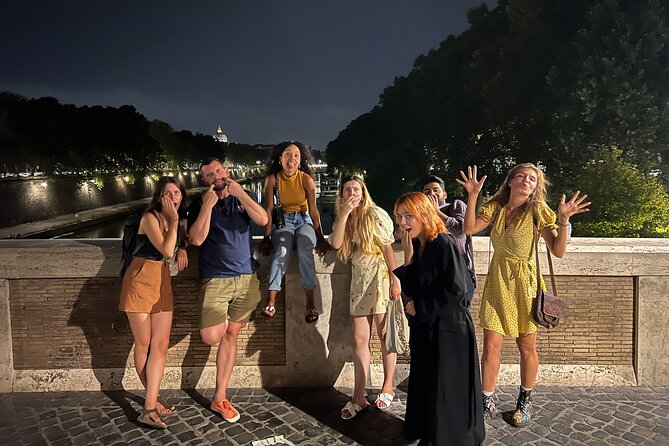 Ghost & Legends in Night Rome Walking Tour - Via Giulia and the danger of beauty products