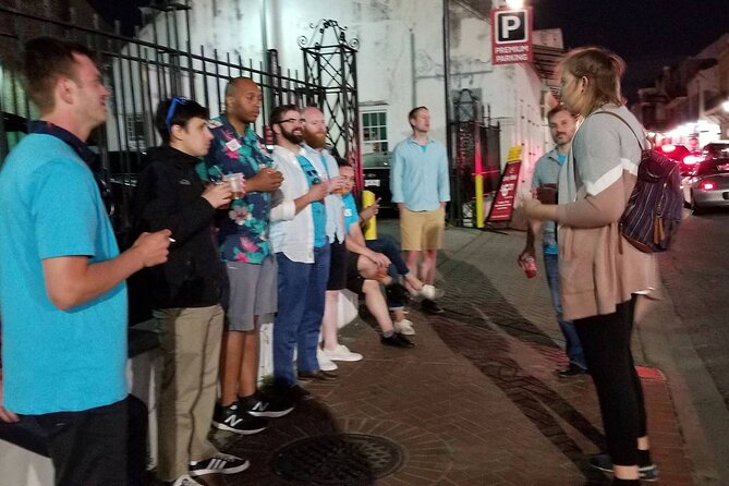 Ghostly Legends of New Orleans Walking Tour - Timing, meeting point, and group size