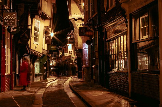 Ghosts and Ghouls Haunted York Self Guided Audio Tour - The Shambles after dark