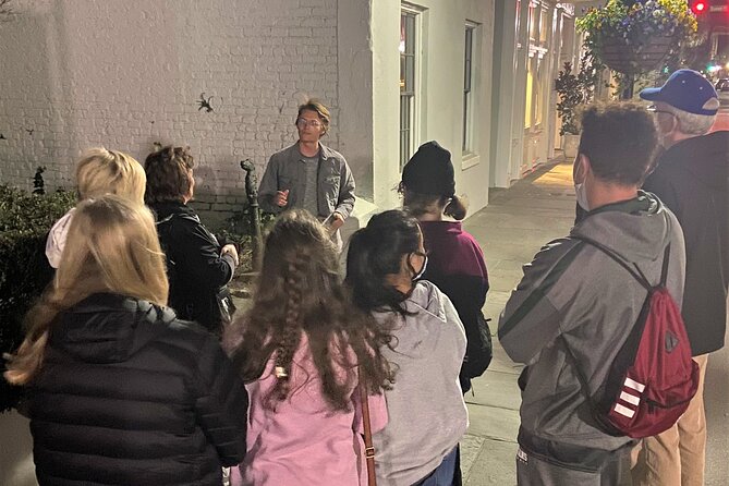 Ghosts of Charleston Night-Time Walking Tour with Unitarian Church Graveyard - Walking through old Charleston after dark