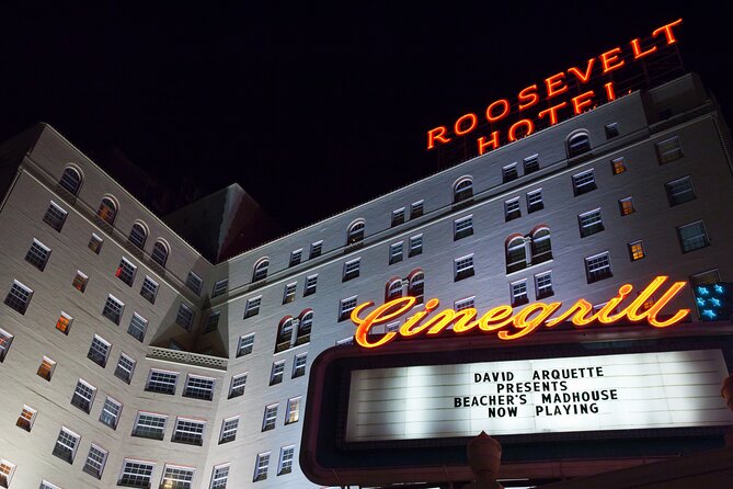 Ghosts of Hollywood Night-Time Walking Tour - A ghost walk with old Hollywood at its center