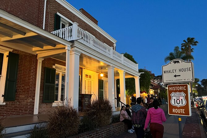 Ghosts of San Diego Walking Tour - El Campo Santo Cemetery after dark