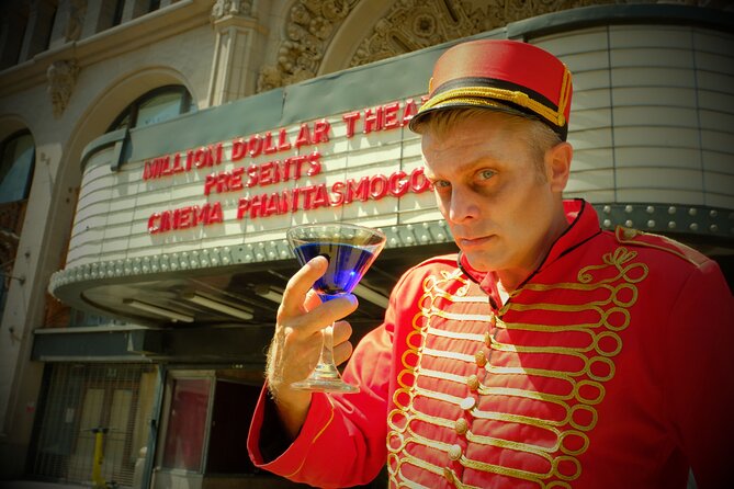 Ghosts of the Golden Age: Los Angeles Haunted Theater Tour - PARKING BANKSY, a two-minute art stop