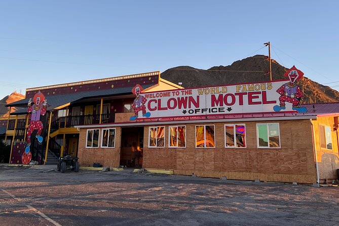 Ghosts of Tonopah Haunted History GPS/APP Smartphone guided Walking Tour outside - Tonopah Liquor Company and the old bar upstairs
