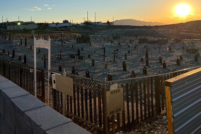 Ghosts of Tonopah Haunted History GPS/APP Smartphone guided Walking Tour outside - Starting at Burro Avenue and the old mine